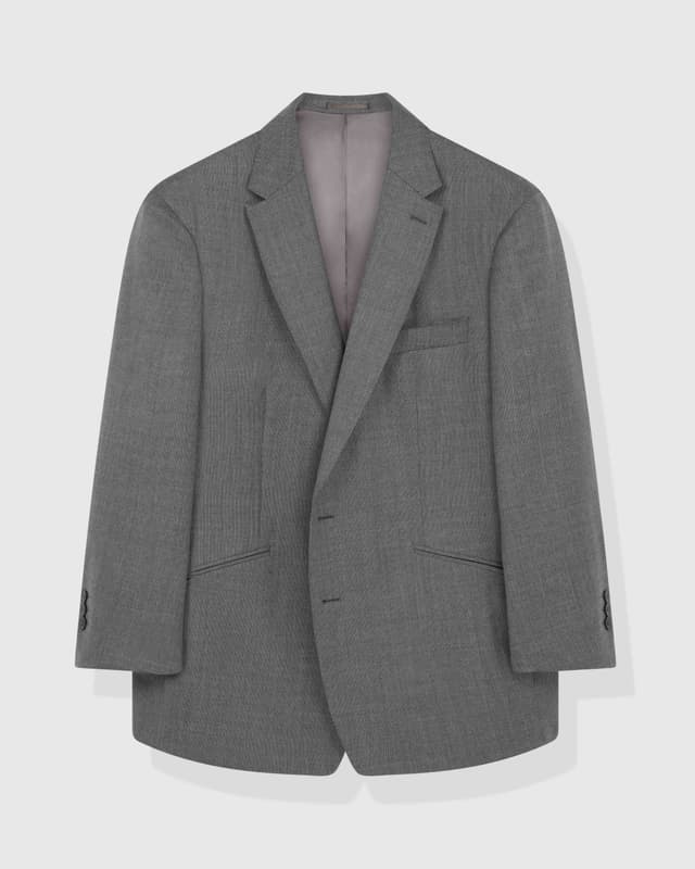 Made-to-Measure Grey Birdseye Work/Event Suit by VBC - August.25.f26