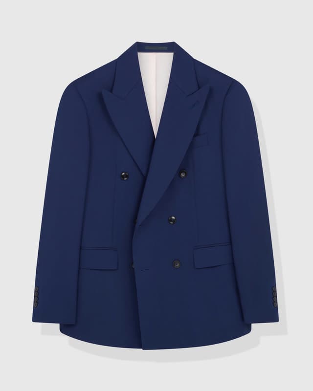 Made-to-Measure Blue Twill Wedding & Event Suit by Drago - August.25.f27