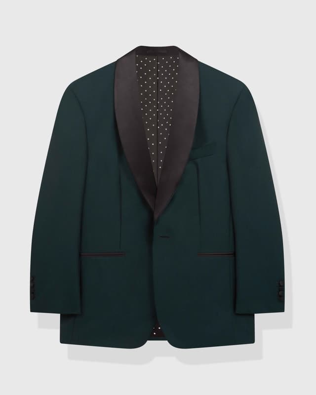 Made-to-Measure Teal Green Wool/Mohair Dinner Suit by VBC - September.25.f27 