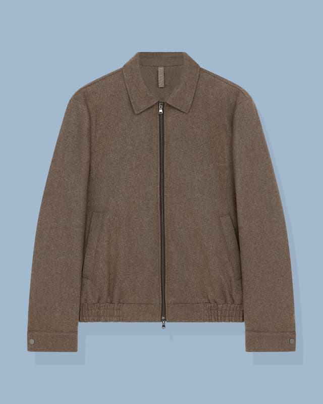 Ready-to-Wear Fit.003: Oatmeal Cashmere Blouson